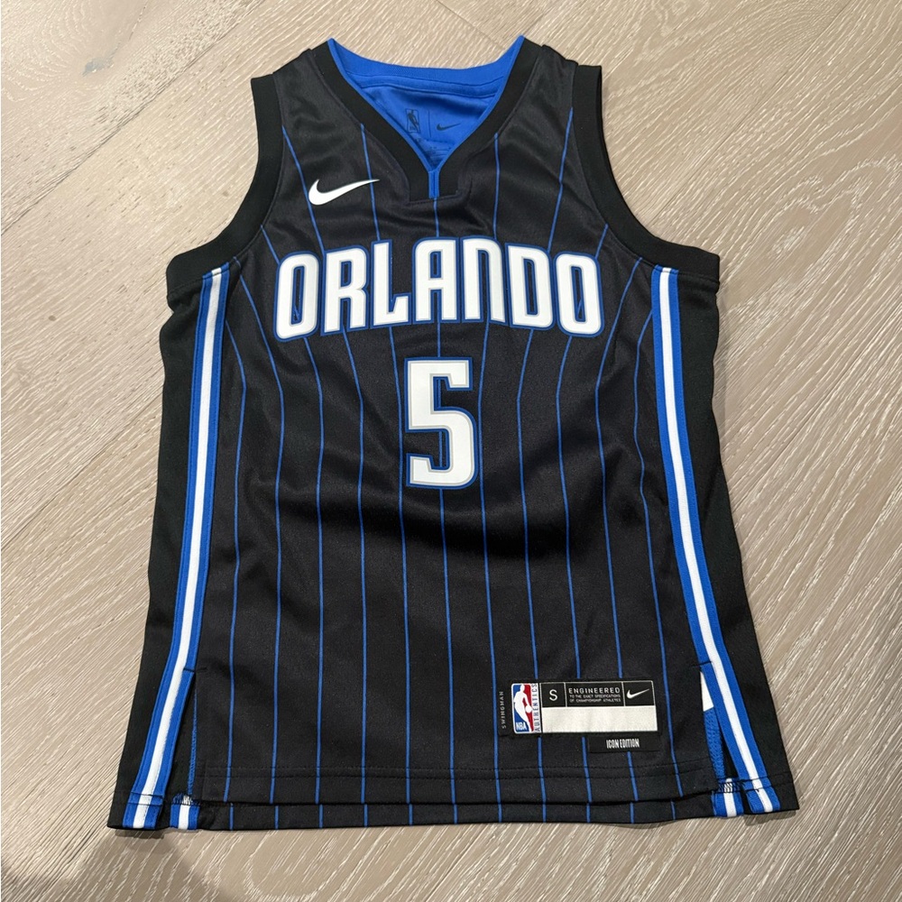 Nike Orlando Magic Paolo Banchero youth jersey black size S Small